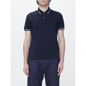 Brooksfield Men Cotton Polo Shirt With Logo Brooksfield